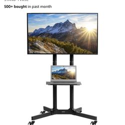 Mobile TV Cart for 32 to 83 inch Screens up to 110 lbs