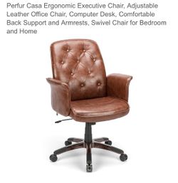 NEW OFFICE LEATHER CHAIR $155 OBO
