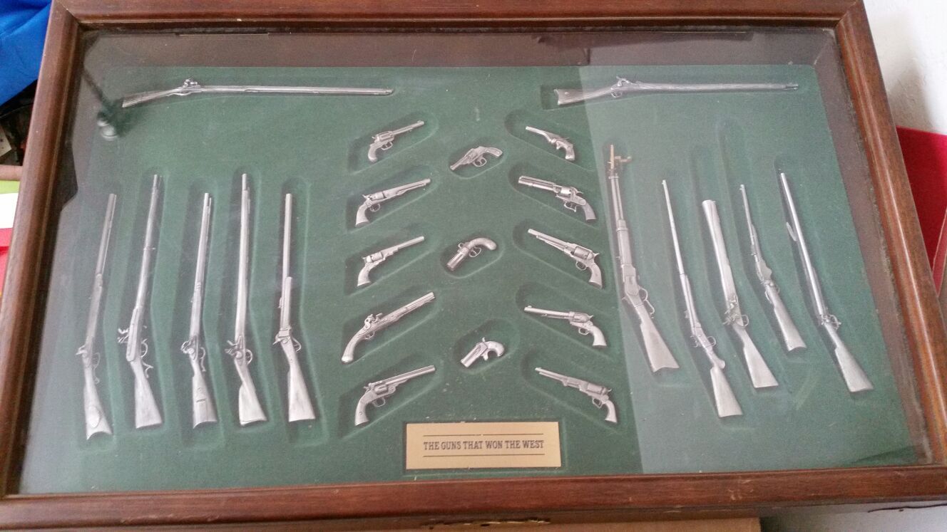 Franklin Mint guns that won the west