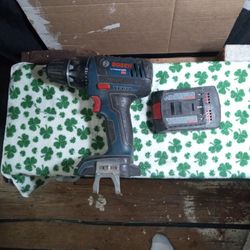 Bosch 18 V Drill With Battery But No Charger 
