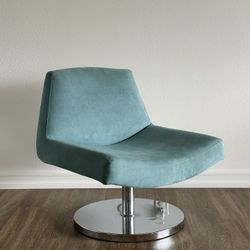 Armless Contemporary Swivel Chair