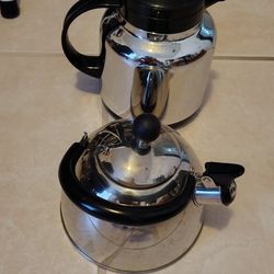 Coffee Pot And Kettle