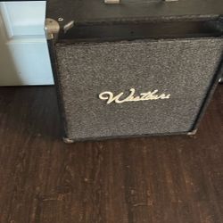 Guitar, Bass cabinet Speaker 15 Inch Plus Twitter from Old vintage cabinet “Realistic “
