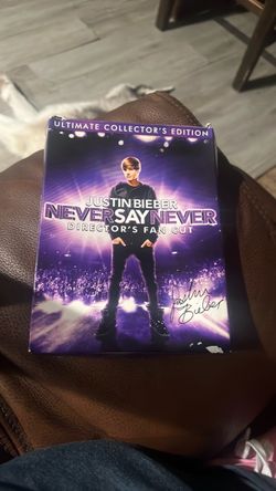 Justin Bieber Never Say Never DVD Ultimate Collector's Edition