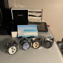 Seiko Automatic Prospex Chronograph model V192-0AF0 Choice of Colors