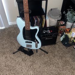 Ibanez Bass Guitar With Amp 