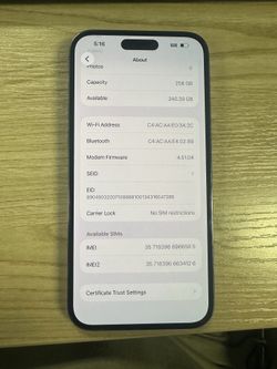 iPhone 14 Pro Max 256gb unlocked