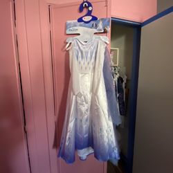 Queen Elsa Costume Dress “Frozen” 