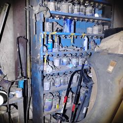 Automotive Paint Mixing Bank Just The Mixer No Paint In The Cans