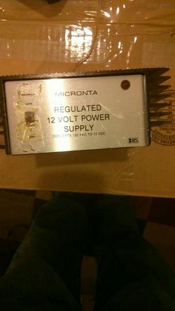 Radio Shack 12 volt power supply