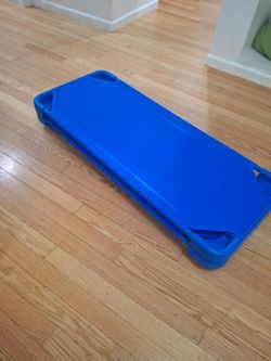 Blue bed cots for daycare