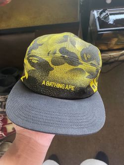 A Bathing Ape Bape noise camo jet cap