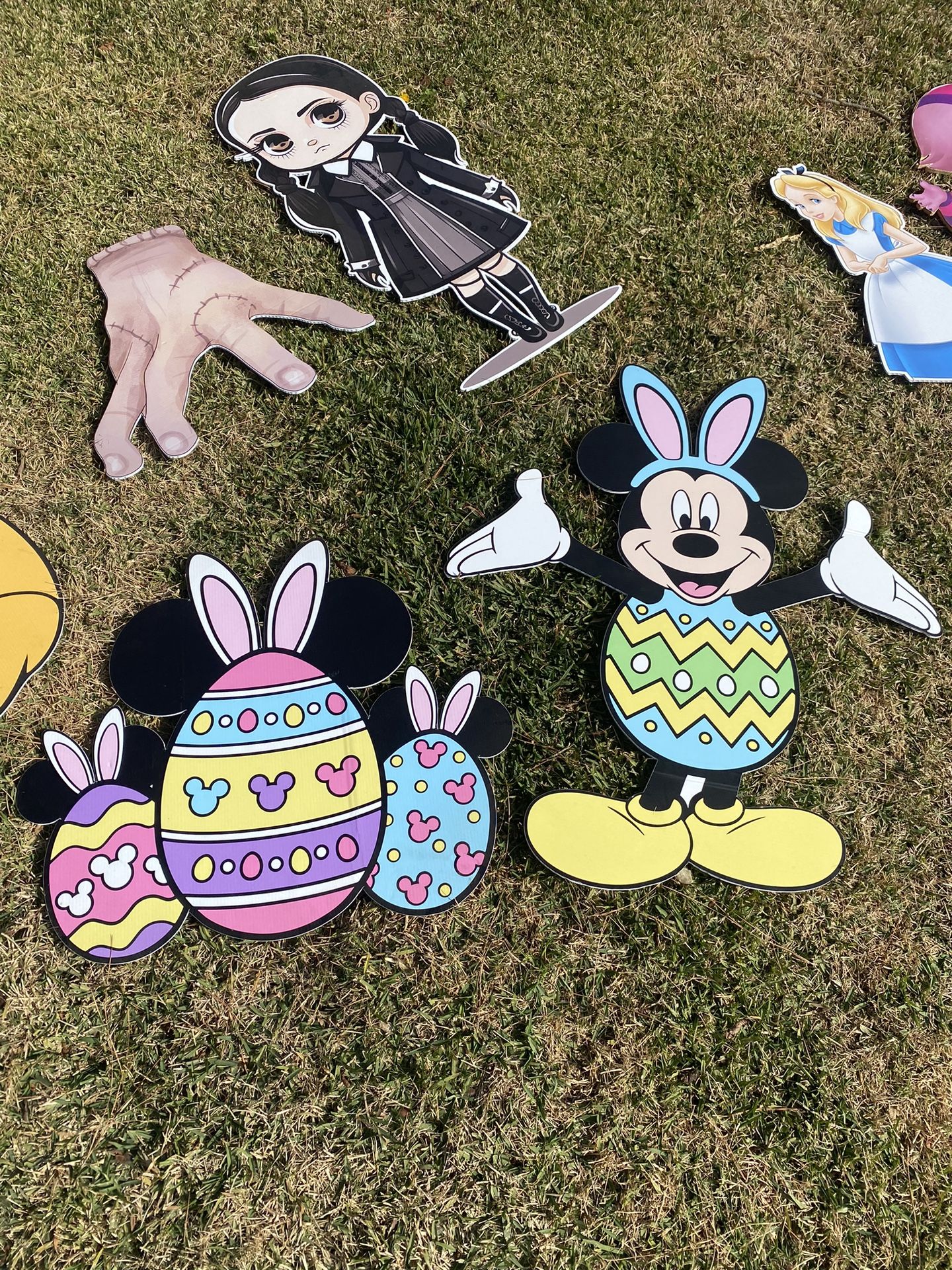 Mickey Mouse Easter Cutout Birthday 