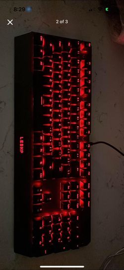 gaming 104 key keyboard plus led back light