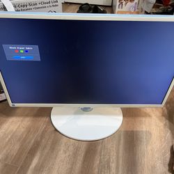 23” samsung monitor with stand and power chord