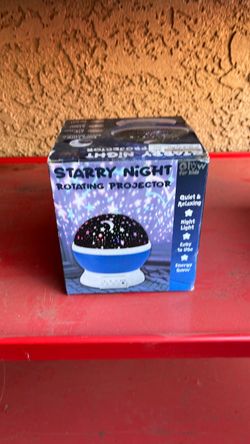 Starry night rotating projector