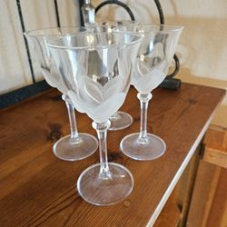 4 Cristal D'Arques Florence Glasses
