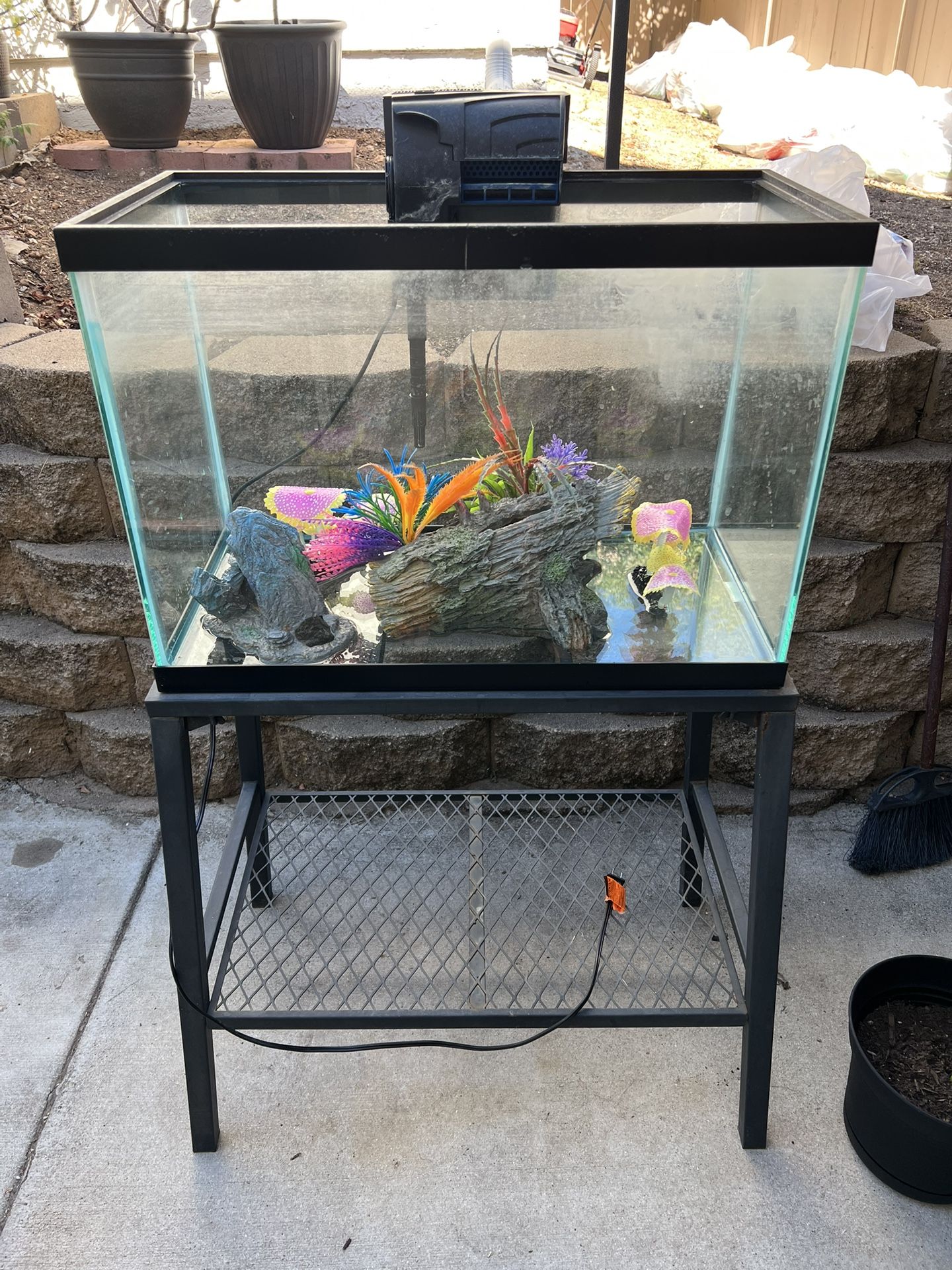 20gal Fish Tank Aquarium With Stand