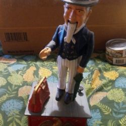 Antique Uncle Sam Cast Iron Bank