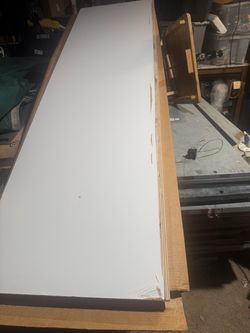 Hampton Bay Refrigerator End Panel – Satin White – $60