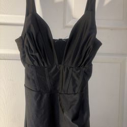 Black 1x dress