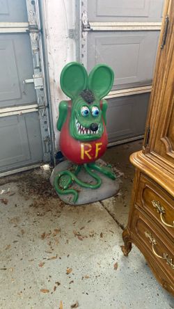 Rat Fink statue Aluminum firm on price