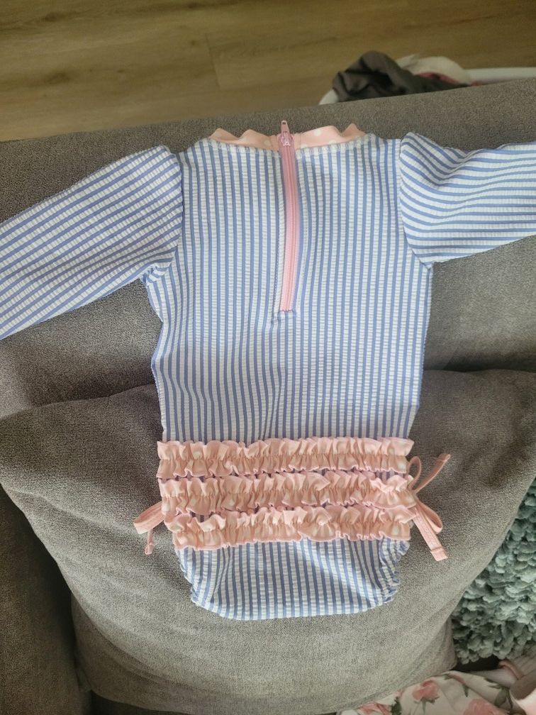 Girls Ruffle Butts Bathing Suit 3-6 Months