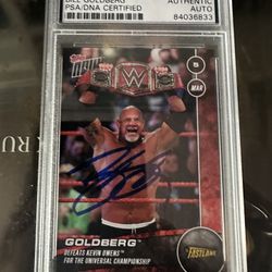 Bill Goldberg Card