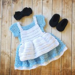 Baby Halloween Costume Crochet Baby Alice in Wonderland Costume Set Disney Baby Disney Princess