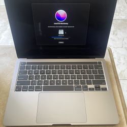 Newest Macbook Pro 13 M1 8GB 256GB Like New 20 Cycles On Battery Warranty 1/2023