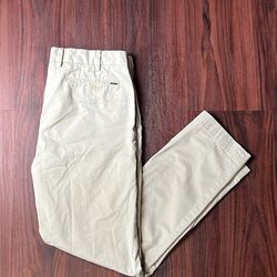 Polo Ralph Lauren Mens 33/30 Beige Stretch Classic Fit Chino Pants Trousers