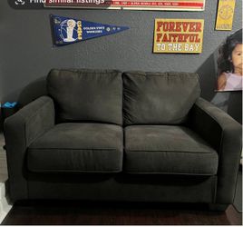 Charcoal Loveseat