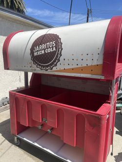 Canopy Package Beverage Cart For Catering