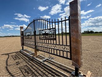 πͺ 20FT Double Swing Driveway Gate β Multiple Designs Available! π‘