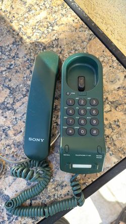Landline vintage phone,Sony, $10