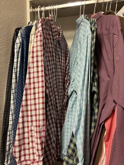 Men’s 2xl Long Sleeve Brand Shirts 