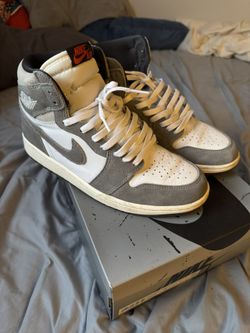 Jordan 1 Hi Washed Black Size 9