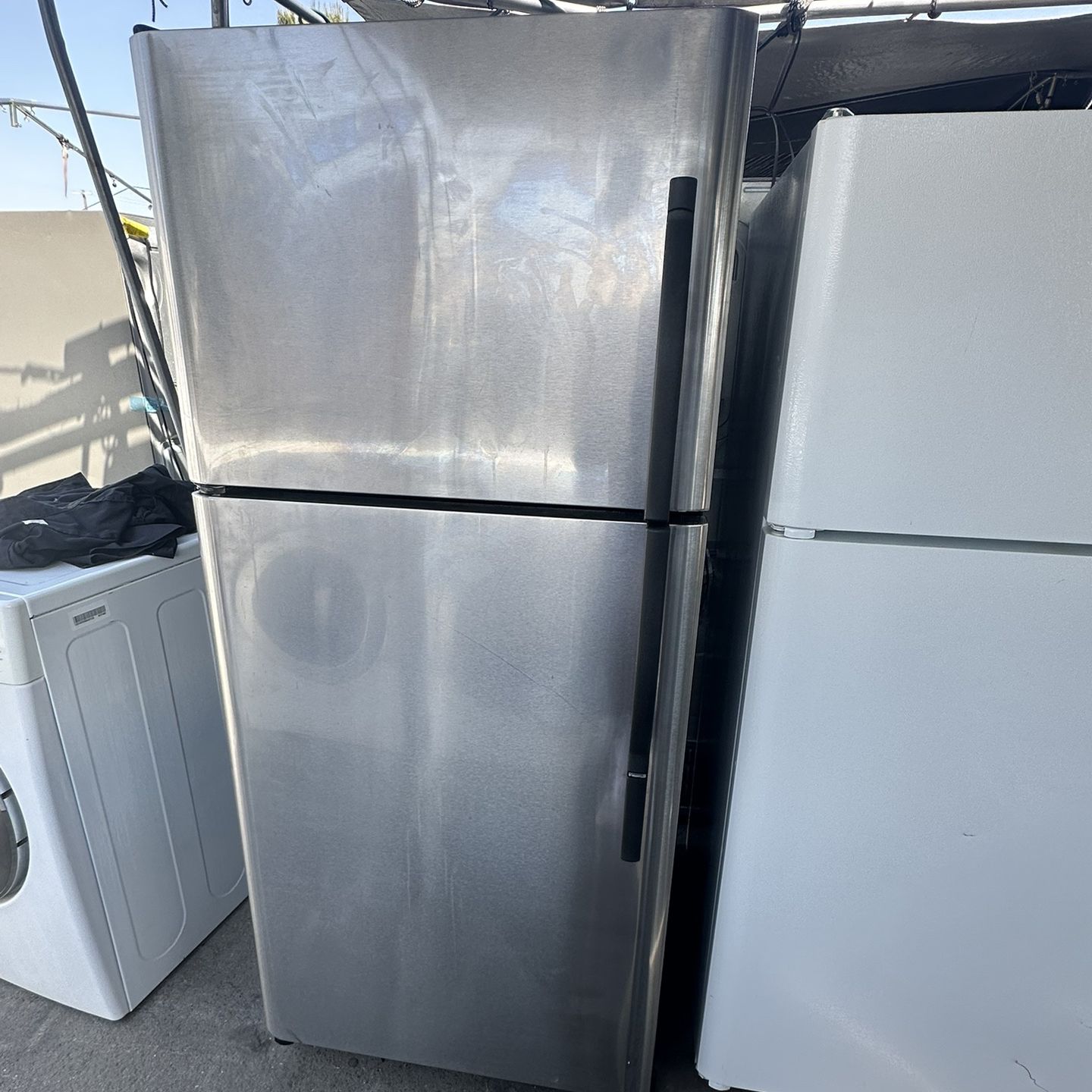 Silver Kenmore Apt Size Stainless Steel Fridge We Deliver And Install🚚👨🏻‍🔧