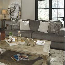 Couch And Ottoman Big And Very Soft And Comfy 