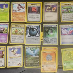 59 Pokemon Cards 