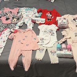 Mini Mouse Baby Clothes Lot