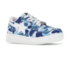 Bape Shoe Blue ABC Camo 