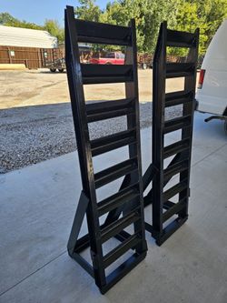 Heavy Duty 62" x 16" Trailer Spring Ramps Set. $350 Each Set of two.
