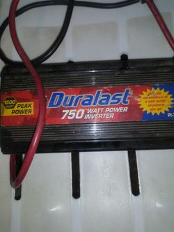 Duralast heavy duty 750 watt power inverter