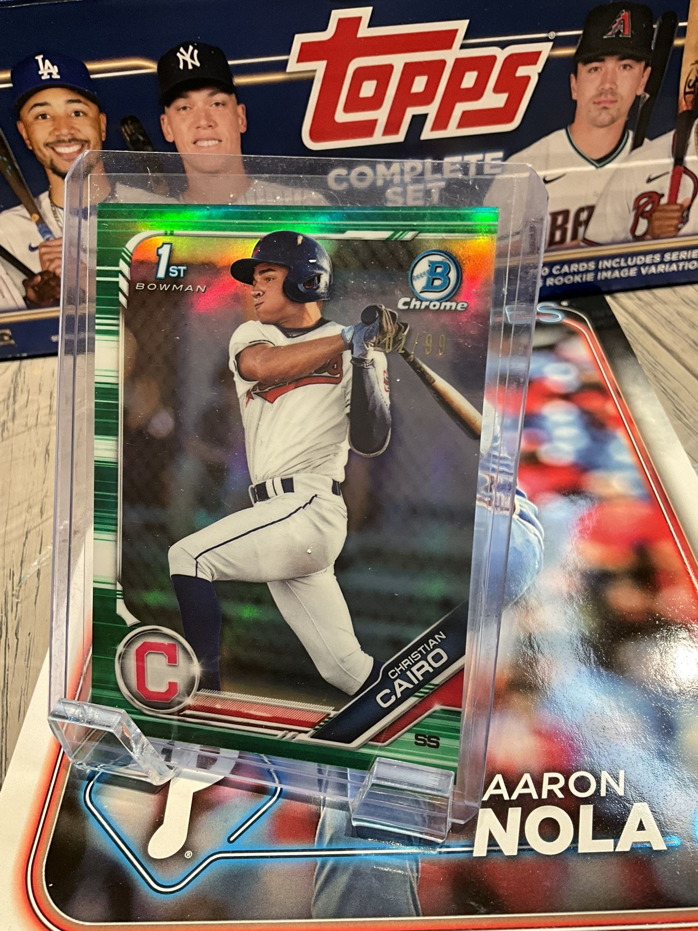 2019 Bowman 1st Christian Cairo