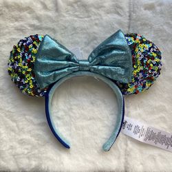Minnie multi colored Sequins ears 2022