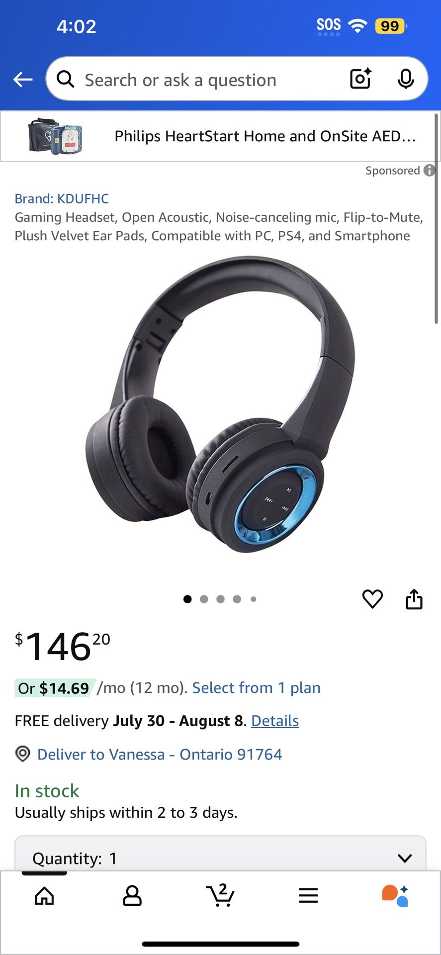 New! Gaming Headset!