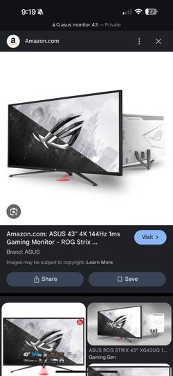 Asus 43 Gaming Monitor