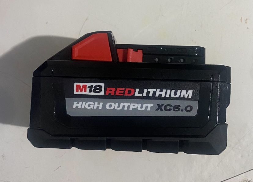 Milwaukee M18 RedLithium High output XC 6.0 Ah Battery