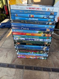 DVD and Blu Ray movies